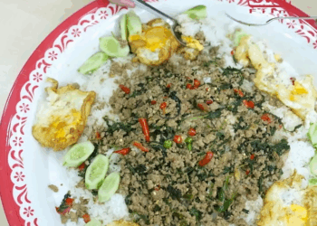 [ครบชุด] WIN68123 แข่งกินผัดกะเพราถาดยักษ์ ในวันที่พ่อเสีย